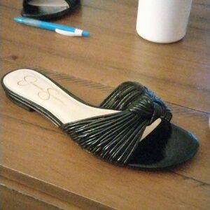 Jessica Simpson Dydra Sandal Size 9.5 Black